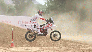 Hero MotoSports Team getting ready for first Dakar Series race