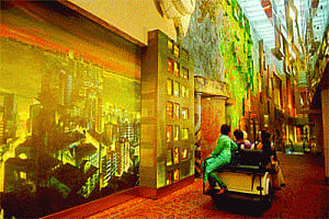 Mumbai airport turns into a 'museum'