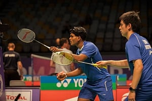 India falters against Denmark
