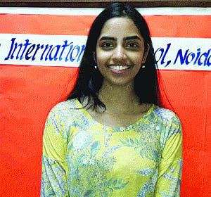 Noida girl busts Humanities myth, tops CBSE exams