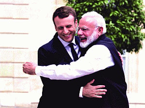 India, France vow to tackle terrorism jointly