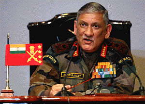 Youth in J-K being misguided: Rawat