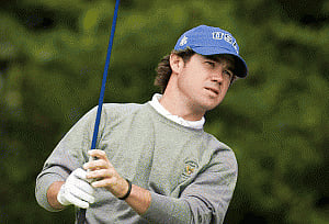 Golfer Harman leads US Open going into final day
