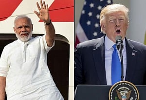 Modi to be first world leader to have WH dinner with Trump