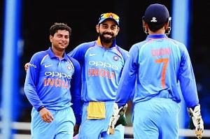 India get caribbean party rolling
