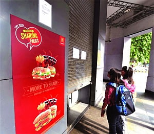 McDonald's 80% outlets in Delhi shut