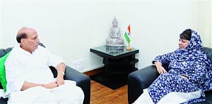 China too meddling in Kashmir: Mufti to HM