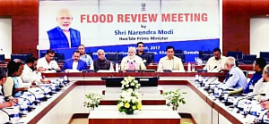 PM offers Rs 2,350-cr aid for flood-hit N-E