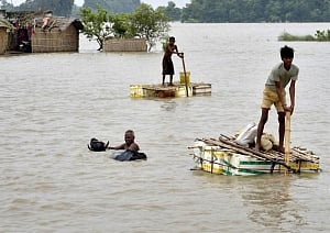 Nearly 2 million affected by floods in Bihar