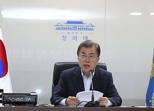 S Korea's Moon urges calm on N Korea, says war unthinkable