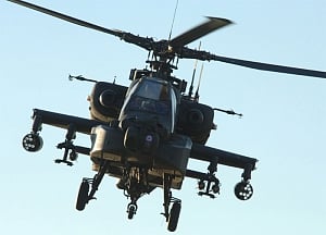 Army to get six Apache attack helicopters