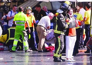 Terror strikes Barcelona: 13 dead in van attack