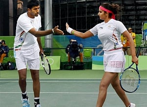 Sania, Bopanna out of Cincinnati Masters