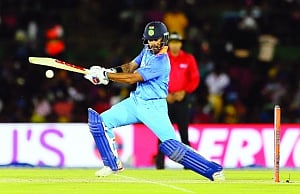 Dhawan stars with ton as India rout Sl