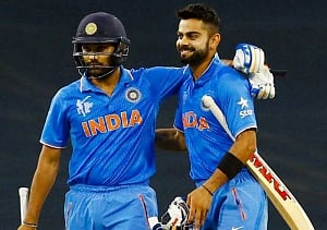 Kohli, Rohit help India post 375/5 vs Sri lanka in 4th ODI