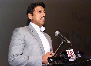 Rajyavardhan Rathore appointed India's new sports minister