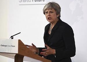 Britain's May asks for transition deal after Brexit