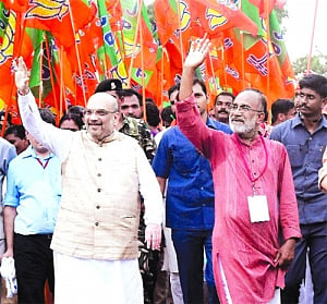 Shah leads march to take Marxist killing field by storm