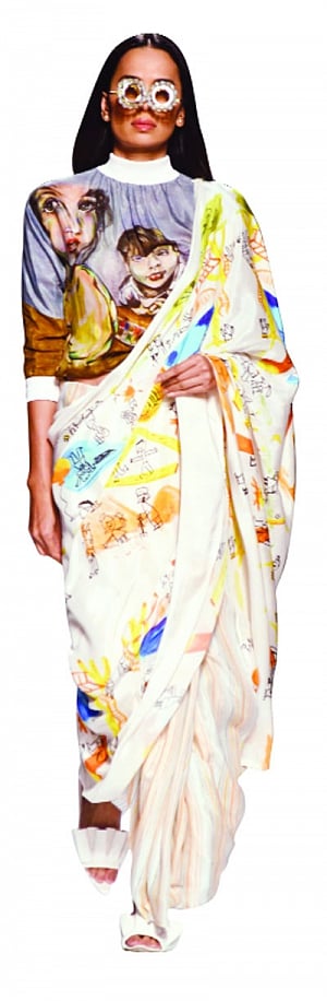Exuberant party wear