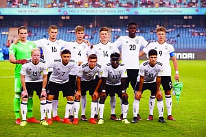 Brazil, crowd in way of Germany