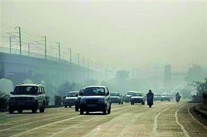 Pollutants in gasping Delhi's air gone with the wind