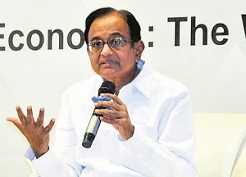 Chidambaram accuses EC of 'sleeping on job'