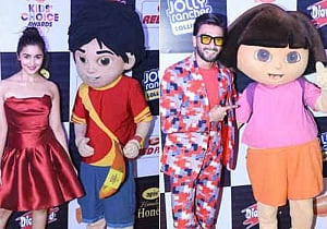 Ranveer, Alia win Nickelodeon Kids Choice Awards