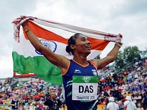 Oil India awards Rs 20 lakh to sprinter Hima Das