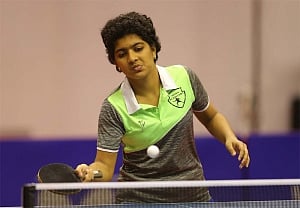 Paddler Swastika wins bronze at Hong Kong Open