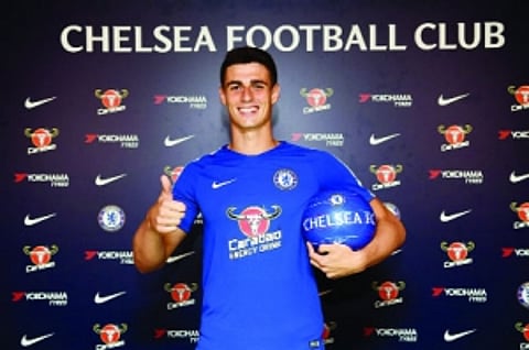 Courtois turns Madridista
