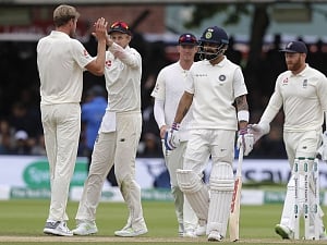 India 66/6 at tea, trail England by 223 runs