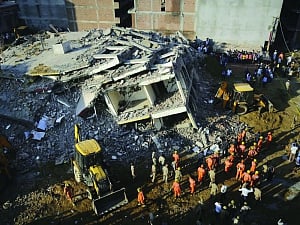 On verge of collapse but not dangerous!