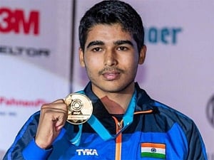 Teen shooting sensation Saurabh Chaudhary claims Asiad gold on debut