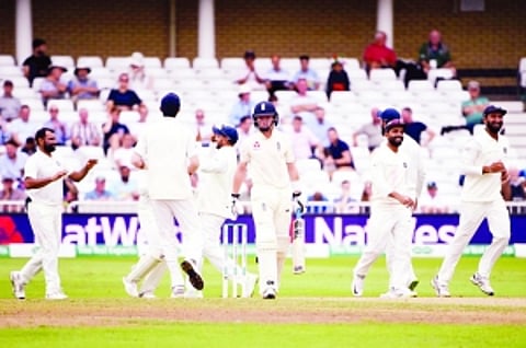 England gives tough fightback