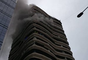 4 killed, 16 injured in fire in Mumbai high-rise residential building