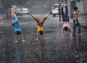 Rains in parts of national capital