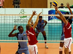 India lose to Qatar in men's volleyball