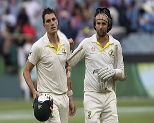 Australia 258/8 at stumps, India need two wickets