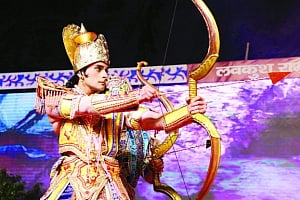 Bigger better Ramlila on TV too