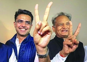 BJP fails to break Raj 20-yr trend
