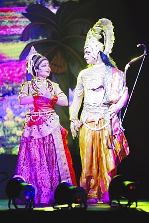 Celebrities galore at Ramleela