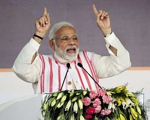 Cong indulging in mud-slinging because it dare not debate Development: PM