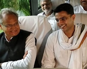 Cong races ahead in Rajasthan, 12 BJP ministers trailing