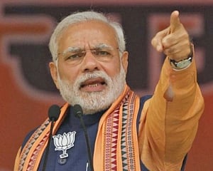 Cong supports urban Maoists, says Modi