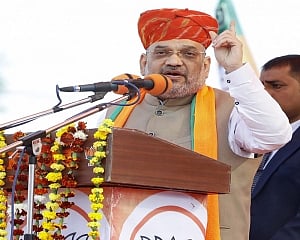Congress ATM of lies, BJP ATM of development: Shah