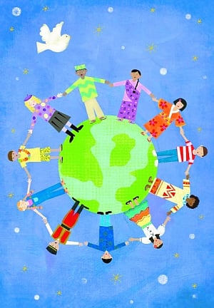 Cooperation is essential for global harmony