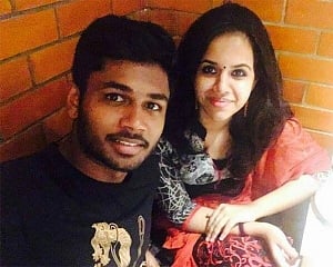 Cricketer Sanju Samson ties the knot with classmate