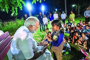 Don’t be afraid to ask questions: Modi’s pep talk to school kids