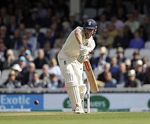 England were 123-1 at tea on day 1 of final Test against India