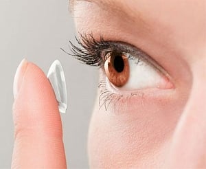 Eye infection in contact lens wearers can cause blindness